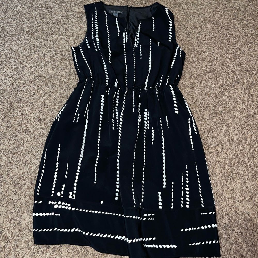 Black and White Dress